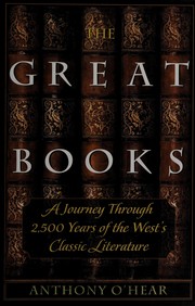 Cover of The great books by Anthony O'Hear