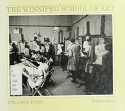 Front cover of Winnipeg School of Art by Marilyn Baker