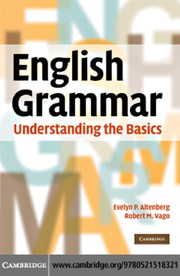 Front cover of English grammar by Evelyn P. Altenberg