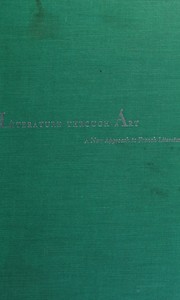 Cover of Literature through art by Hatzfeld, Helmut Anthony