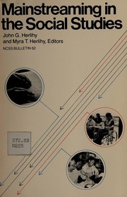 Cover of Mainstreaming in the Social Studies by John G. Herlihy