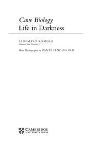 Front cover of The Ecology of Cave Fauna by Aldemaro Romero