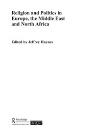 Cover of Religion and politics in Europe, the Middle East and North Africa by Jeffrey Haynes