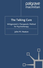 Front cover of The talking cure by John M. Heaton