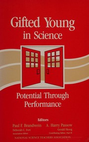 Cover of Gifted young in science by Paul Franz Brandwein