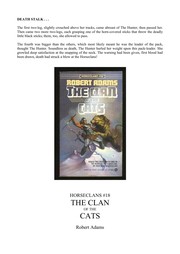 Front cover of Clan of the Cats (Horseclans 18) by Robert Adams