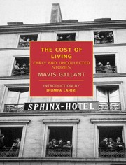 Front cover of The cost of living by Mavis Gallant