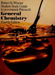Cover of Student study guide to accompany Petrucci's General chemistry by Robert K. Wismer