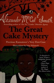 Front cover of The great cake mystery by Alexander McCall Smith