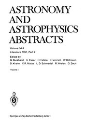 Front cover of Literature 1991, Part 2 by Astronomisches Rechen-Institut