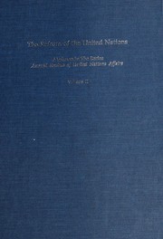 Front cover of The reform of the United Nations by Joachim W Müller