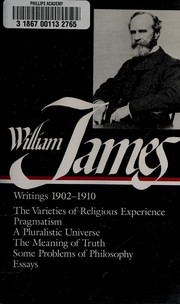 Cover of Writings 1902-1910 by William James