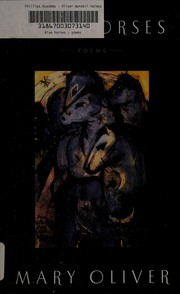 Cover of Blue horses by Mary Oliver