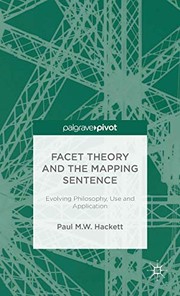 Cover of Facet Theory and the Mapping Sentence by P. Hackett