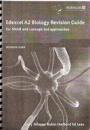 Cover of Edexcel A2 biology revision guide by Gary Skinner