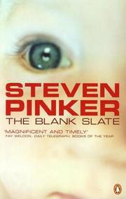 Cover of The Blank Slate by Steven Pinker