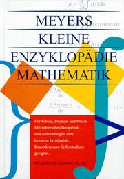 Front cover of Meyers kleine Enzyklopädie Mathematik by Siegfried Gottwald