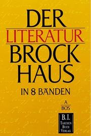 Front cover of Der Literatur Brockhaus (German Edition) by Werner Habicht