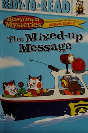 Front cover of The mixed-up message by Natalie Shaw