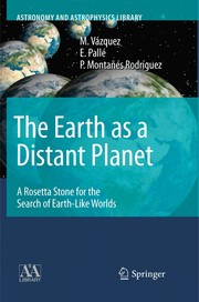 Cover of The Earth as a distant planet by M. Vázquez
