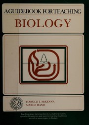 Front cover of A guidebook for teaching biology by Harold J. McKenna