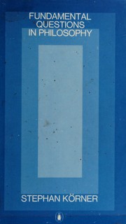 Front cover of Fundamental questions of philosophy by Stephan Körner