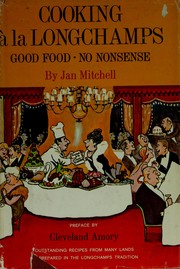 Cover of Cooking à la Longchamps by Leonard Jan Mitchell