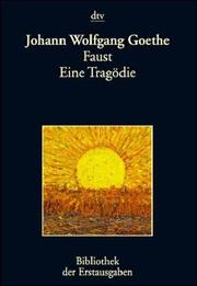 Cover of Faust by Johann Wolfgang von Goethe