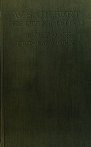 Cover of W.S. Gilbert by Sidney Dark