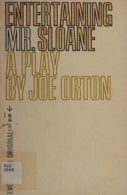 Cover of Entertaining Mr. Sloane by Orton, Joe.