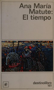 Cover of El tiempo by Ana María Matute