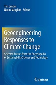Cover of Geoengineering Responses to Climate Change by Tim Lenton