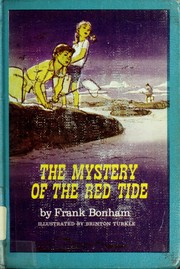 Front cover of The mystery of the red tide by Frank Bonham