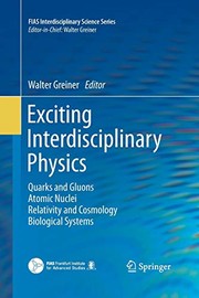 Front cover of Exciting Interdisciplinary Physics by Walter Greiner