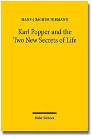 Cover of Karl Popper and the Two New Secrets of Life by Hans-Joachim Niemann
