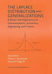Front cover of The Laplace Distribution and Generalizations by Samuel Kotz