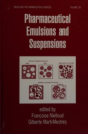 Front cover of Pharmaceutical emulsions and suspensions by Gilberte Marti-Mestres