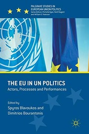 Cover of The EU in UN Politics by Spyros Blavoukos