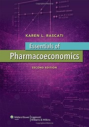 Front cover of Essentials of Pharmacoeconomics by Karen Rascati PharmD  PhD