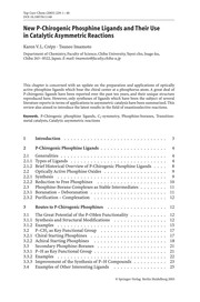 Front cover of New aspects in phosphorous [sic] chemistry by P. Balczewski