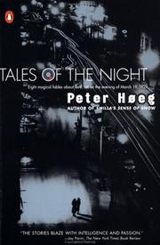 Front cover of Tales of the night by Peter Høeg