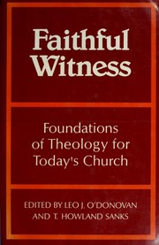 Front cover of Faithful witness by Leo J. O'Donovan