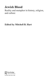 Front cover of Jewish blood by Mitchell Hart