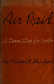 Cover of Air raid by Archibald MacLeish