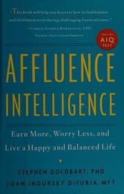 Cover of Affluence Intelligence by Stephen Goldbart