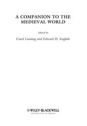 Front cover of A companion to the medieval world by Carol Lansing