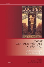 Cover of Joost van den Vondel (1587-1679) by Jan Bloemendal