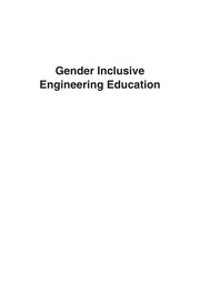 Cover of Gender inclusive engineering education by Judith Gill