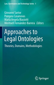 Front cover of Approaches to Legal Ontologies by Giovanni Sartor