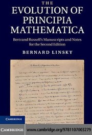 Cover of The evolution of Principia mathematica by Bernard Linsky